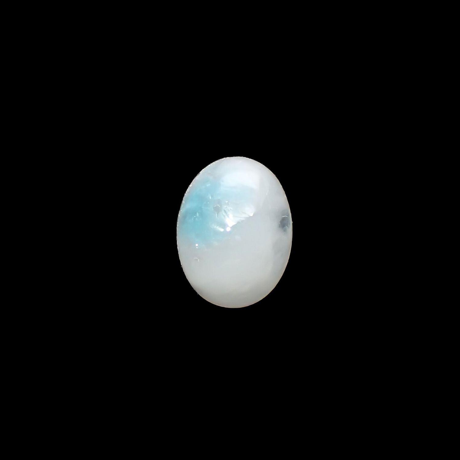 パライバトルマリンインクォーツ(宝石名トルマリンインクォーツ/別名パライバ・トルマリンインクォーツ) ブラジル産 1.26ct 識別済[210711998]8×6.1mm前後