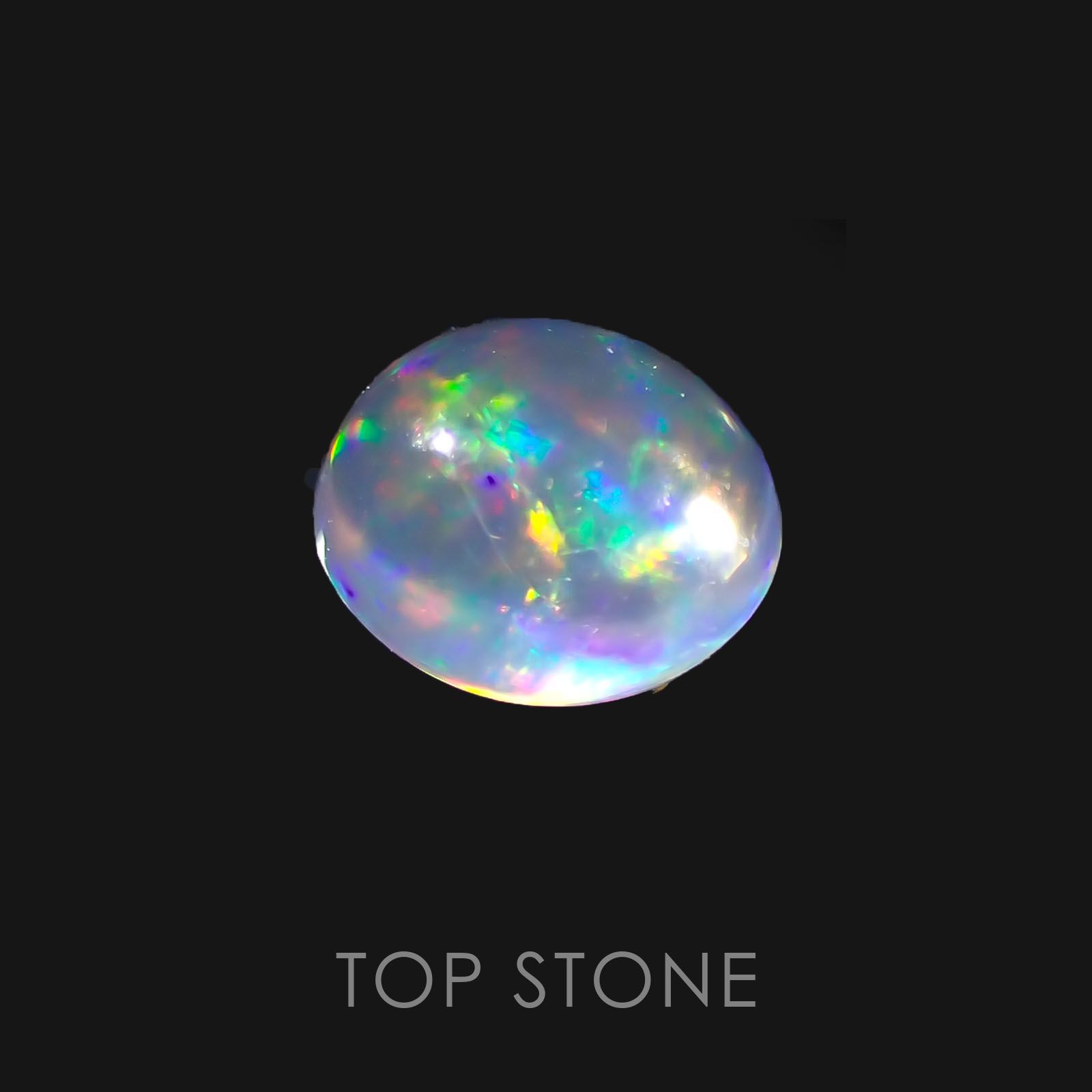 ウォーターオパール メキシコ産 ルース 0.38ct[20128021]5×4.4mm前後