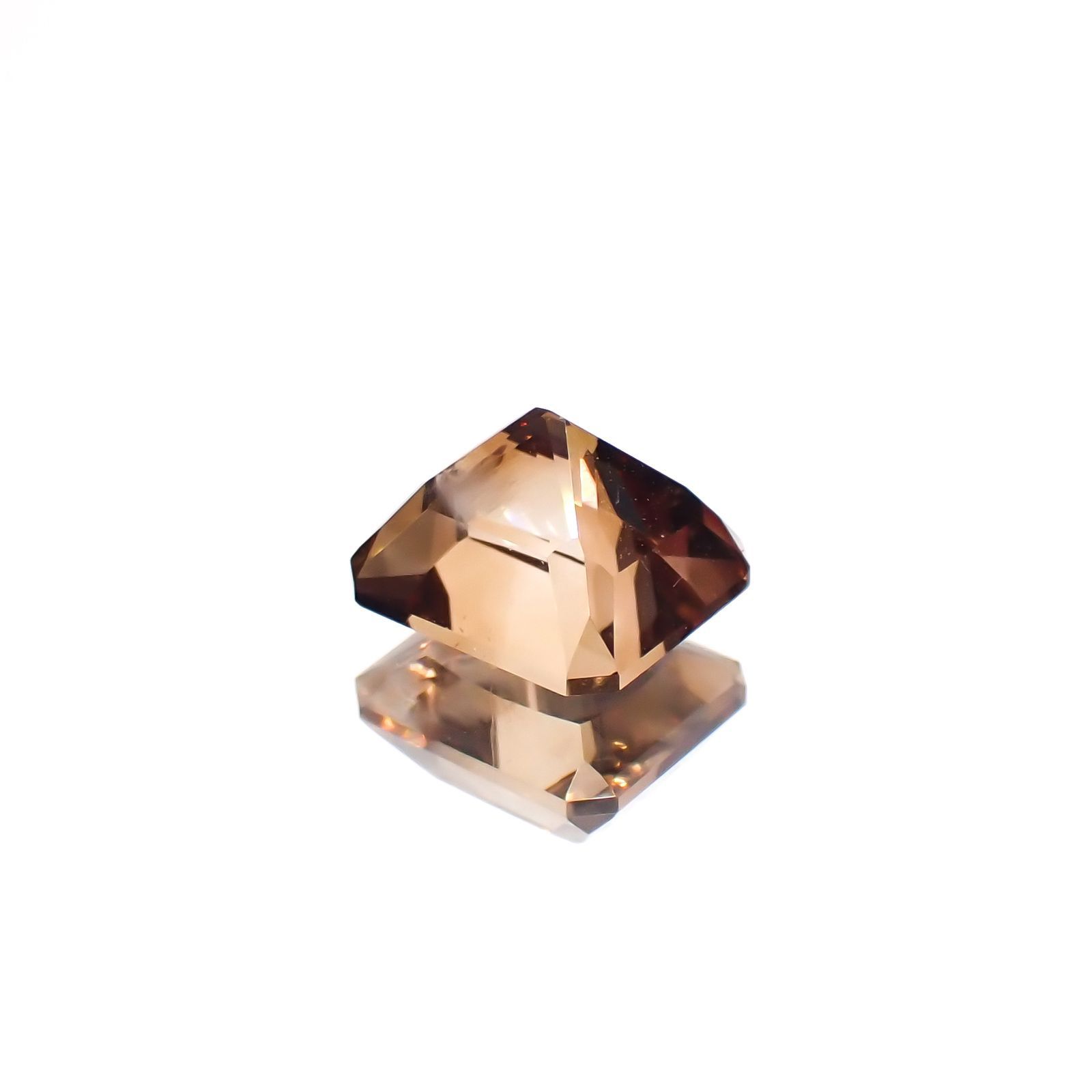 バイカラートパーズ ブラジル・ミナスジェライス州産 2.17ct[221018559]7.3x6.5mm前後