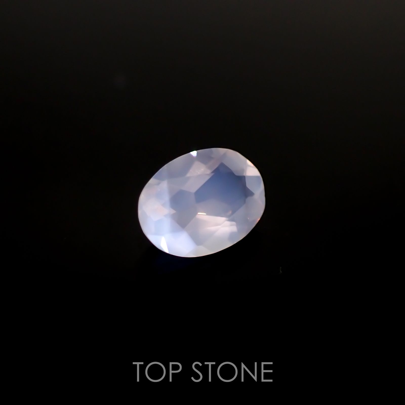 ムーンストーン(宝石名ムーンストーン) インド/スリランカ産 0.60ct 識別済[210912748]6.9×5mm前後