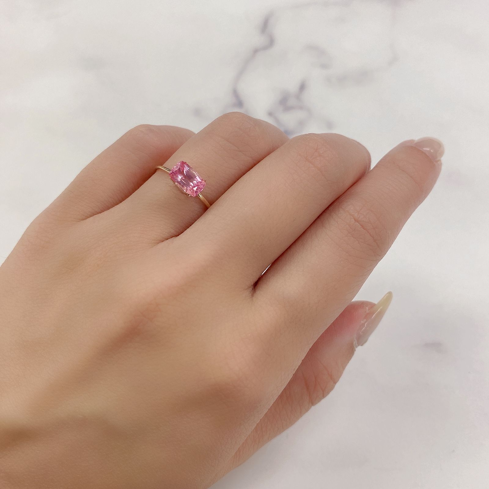 バイカラートルマリン ブラジル産 ルース 0.39ct[20117137]6×3.8mm前後