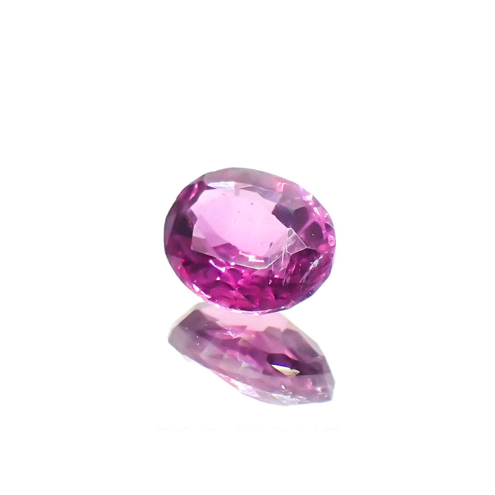 パープルサファイア パキスタン・カシミール産 0.56ct[230119878]5.6x4.3mm前後