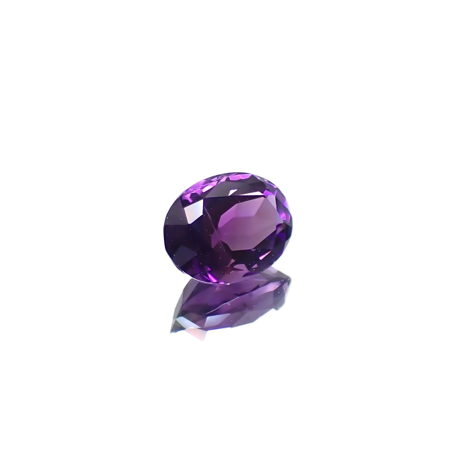 カラーシフトアメジスト ブラジル/ウルグアイ産 1.30ct [241229651]8.1x6.2mm前後