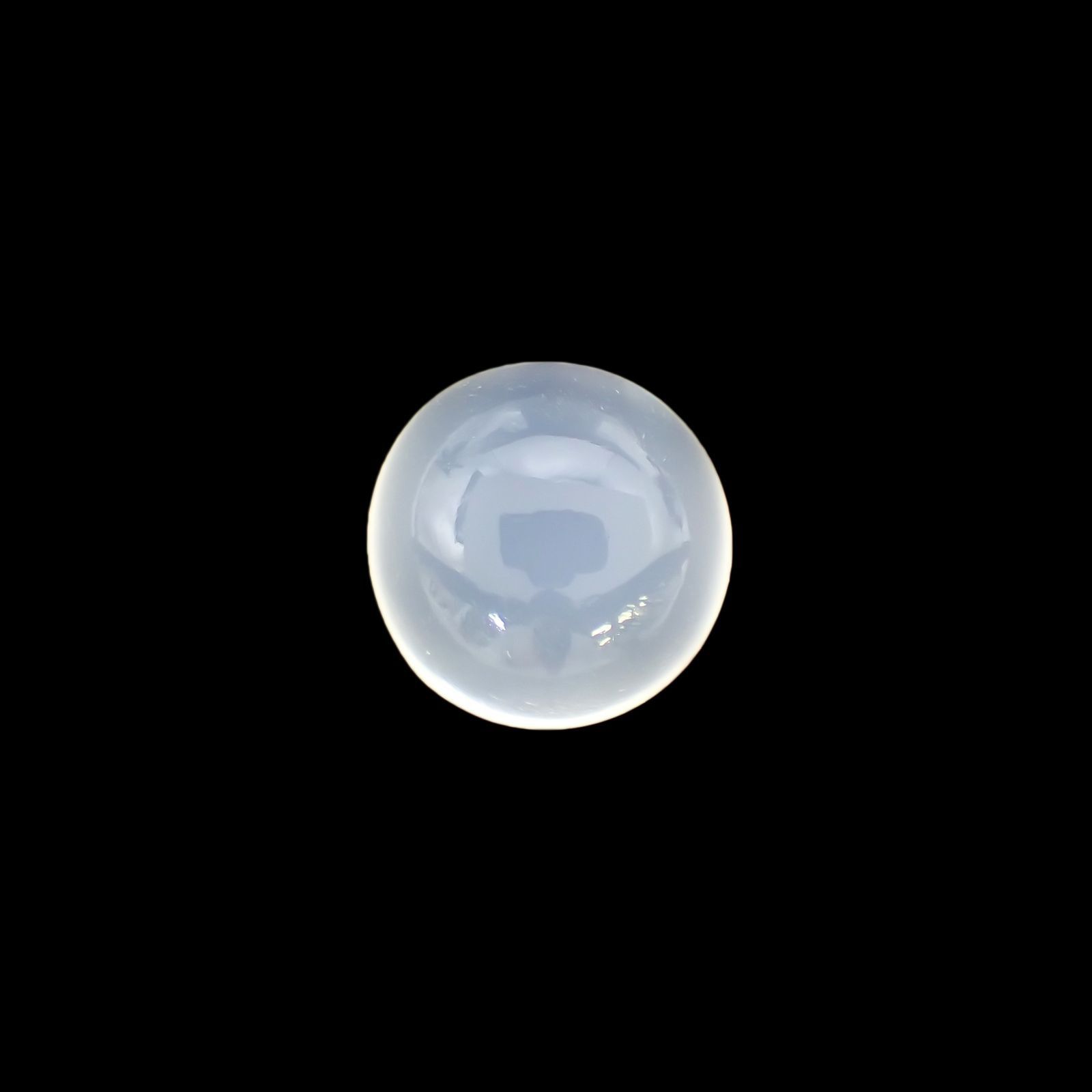 ムーンストーンキャッツアイ(宝石名ムーンストーン・キャッツアイ) インド産 識別済 5.13ct / 10x10mm前後 [260212732]