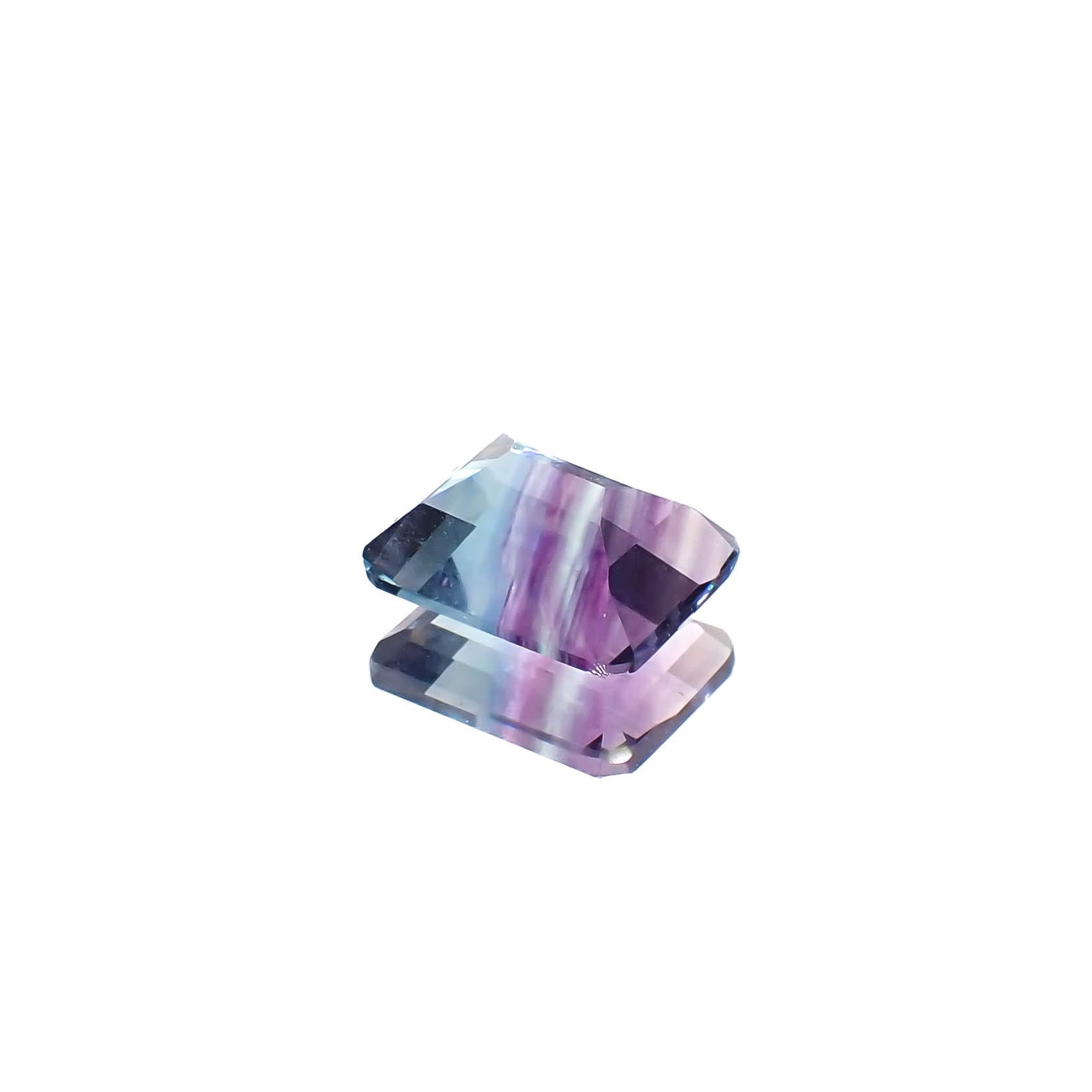 パーティカラーフローライト ブラジル産 3.62ct[230321188]10x8.1mm前後