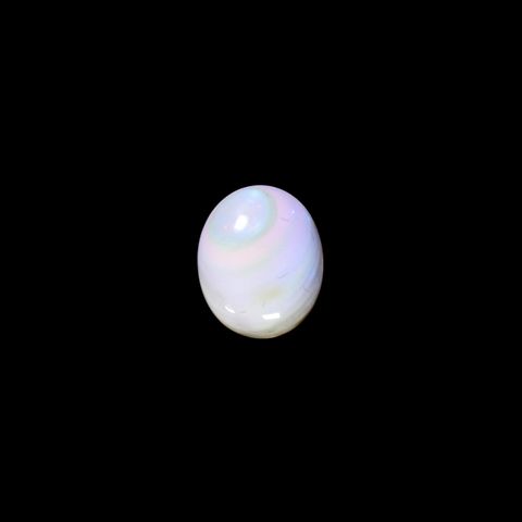 北海道石(北海道オパール) 北海道河東郡鹿追町然別産 3.18ct [250630531]12.3x10.1mm前後