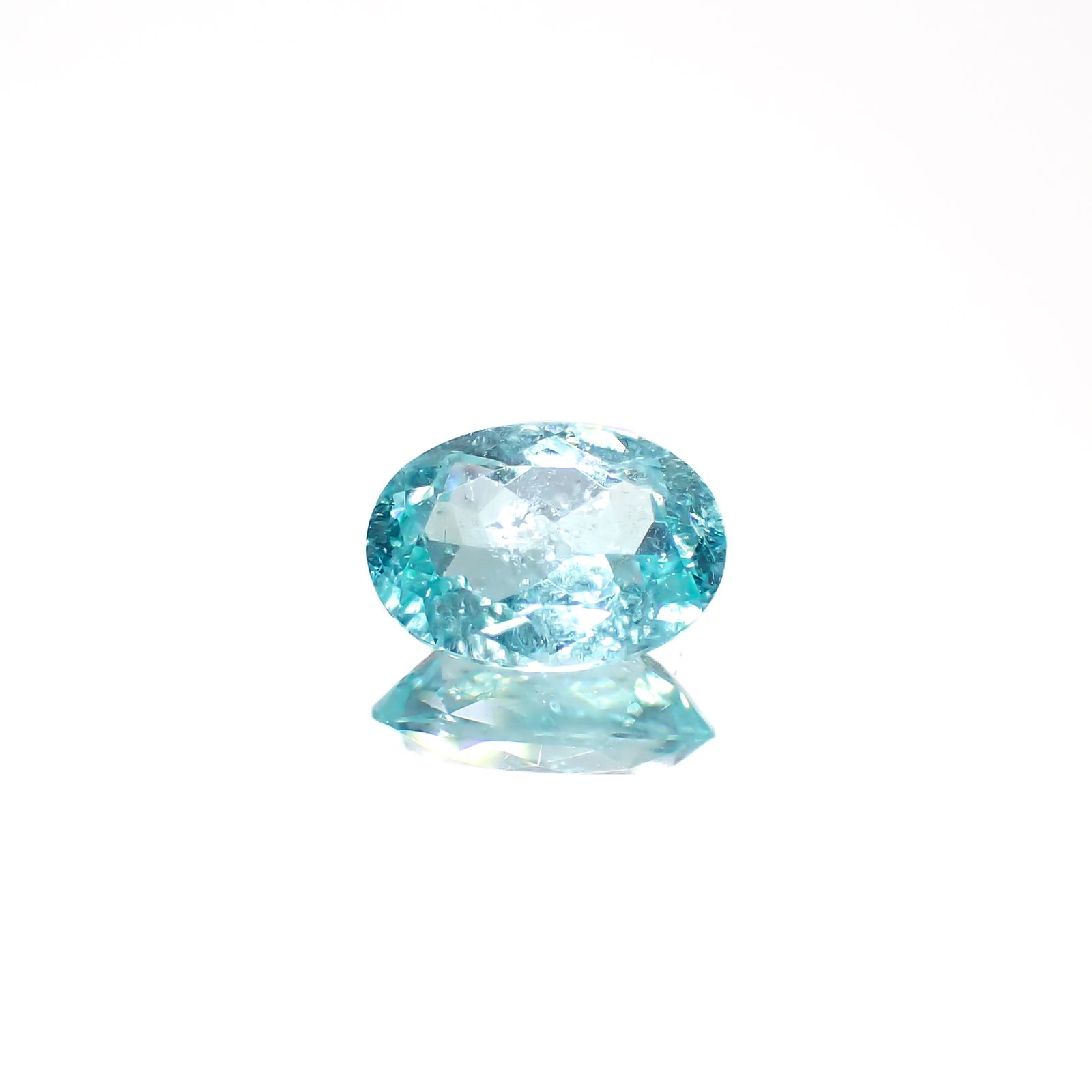 パライバトルマリン ブラジル・キントス鉱山産 0.62ct[240928722]6.8x4.8mm前後