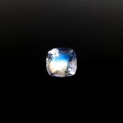 レインボームーンストーン(宝石名ラブラドライト)マダガスカル産 1.509ct ソ付(彩珠)[240326940]7.2x7.2mm前後
