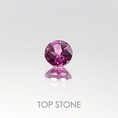 マラヤガーネット タンザニア産 ルース 0.37ct[20085122]4×4mm前後