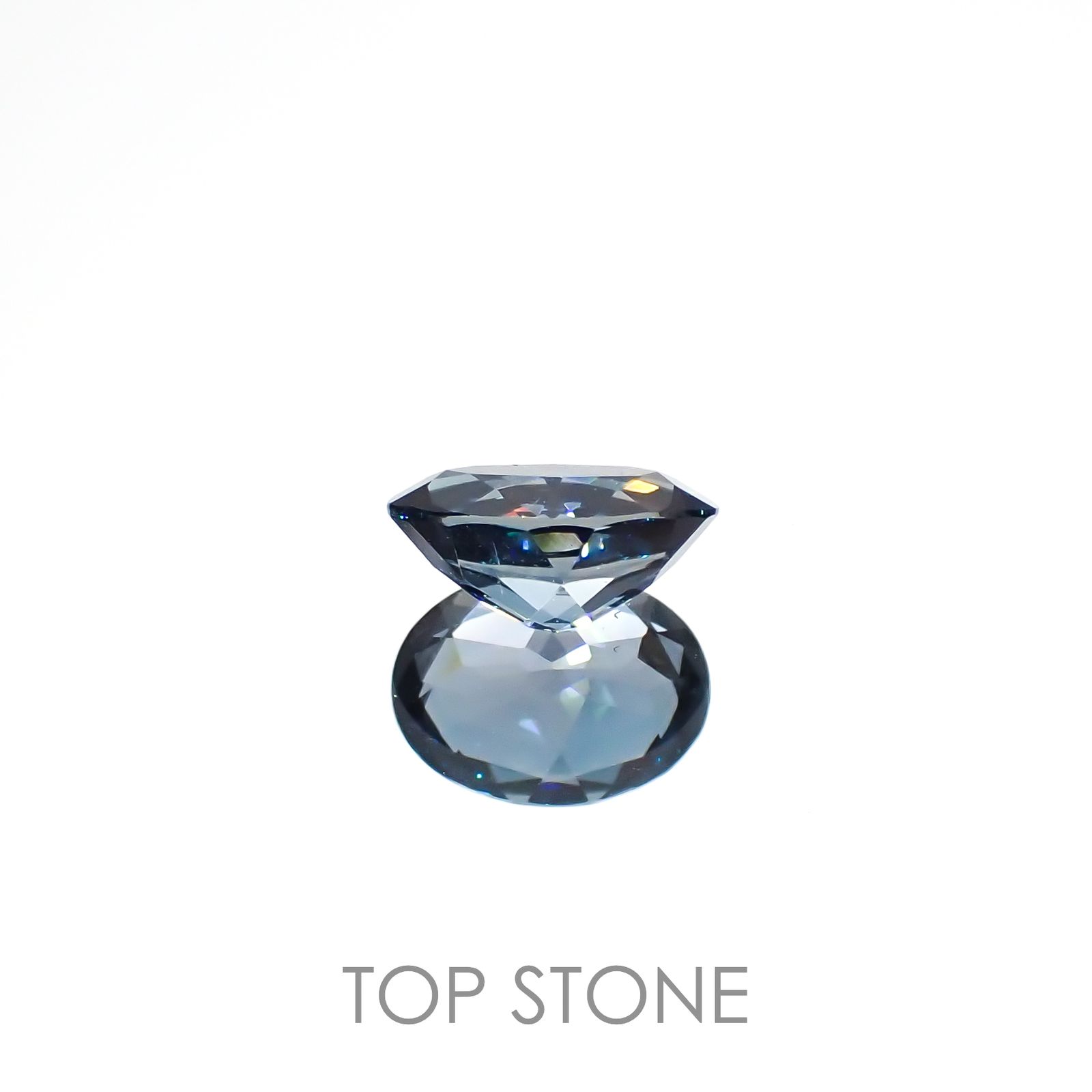 ロンドンブルートパーズ ブラジル産 1.39ct[221219306]8.1x6.1mm前後