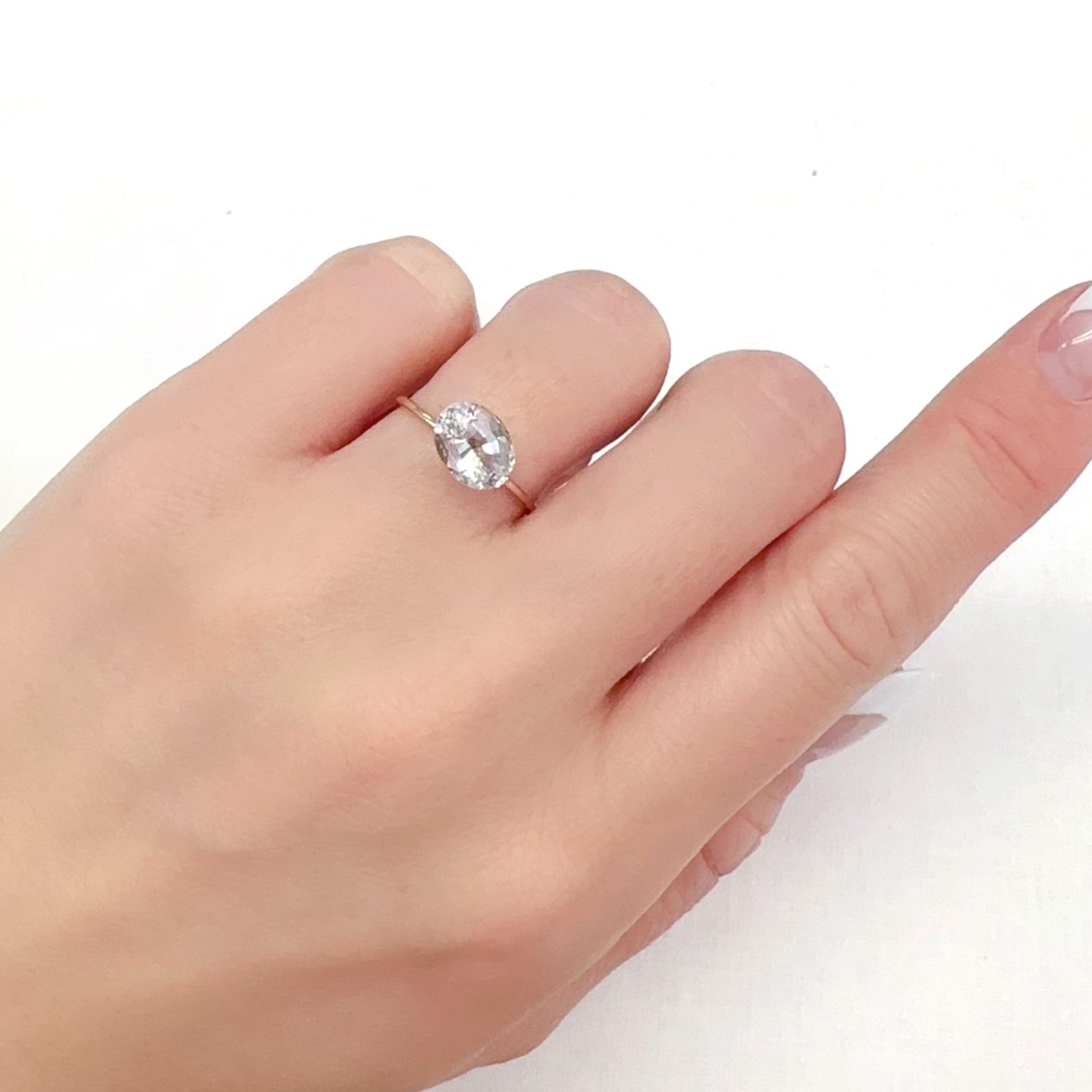 ティンカーベルクォーツ ブラジル産 1.77ct[240125440]8.6x6.7mm前後