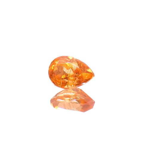 マンダリンガーネット マダガスカル産 0.26ct[240628218]4.3x3mm前後