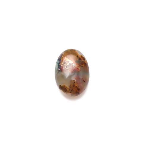 コッパークリソコラインカルセドニー インドネシア産 9.75ct[230722642]17.2x12.3mm前後