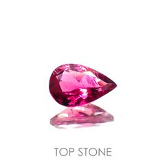ルベライト(宝石名ルベライト) ブラジル産 0.77ct 識別済[211013580]8×5.2mm前後