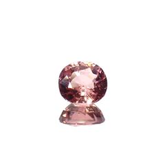 ローズピンクトルマリン(宝石名ピンク・トルマリン)ブラジル/アフリカ産 0.89ct 識別済[240929139]6.2x5.9mm前後