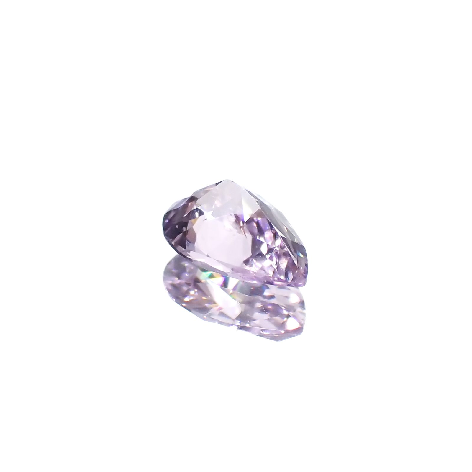 ピンクサファイア(宝石名サファイア)スリランカ/マダガスカル産 0.40ct 識別済[240226311]5.7x3.8mm前後