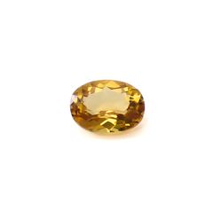 ゴールデンベリル(宝石名ゴールデン・ベリル)ブラジル産 1.13ct 識別済[250330162]8x6.1mm前後