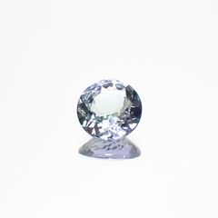 バイカラータンザナイト(宝石名タンザナイト/ゾイサイト)タンザニア産 1.10ct 識別済[231224646]7x6.9mm前後