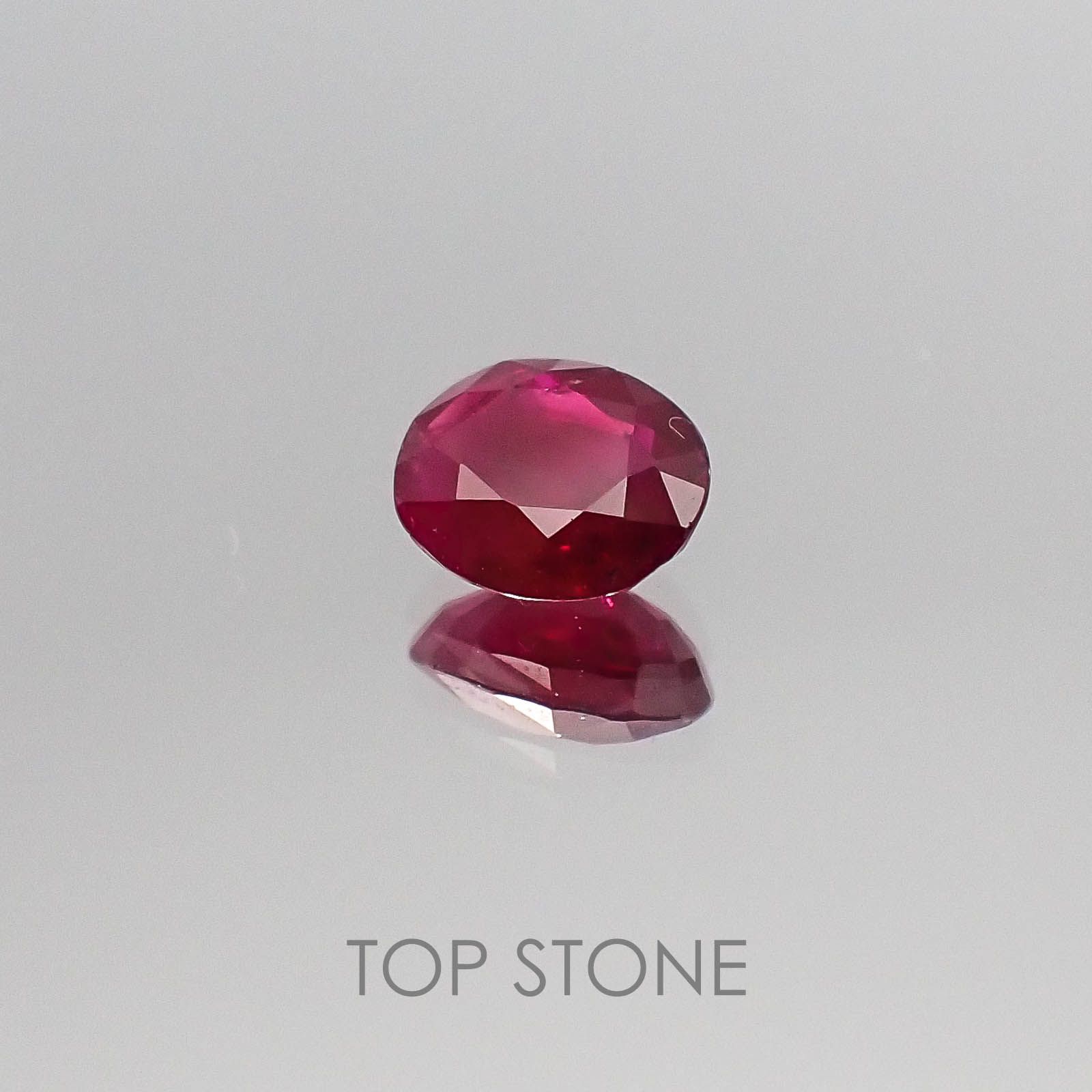 ルビー ビルマ産 ルース 0.99ct[20052368]6.5×5.4mm前後