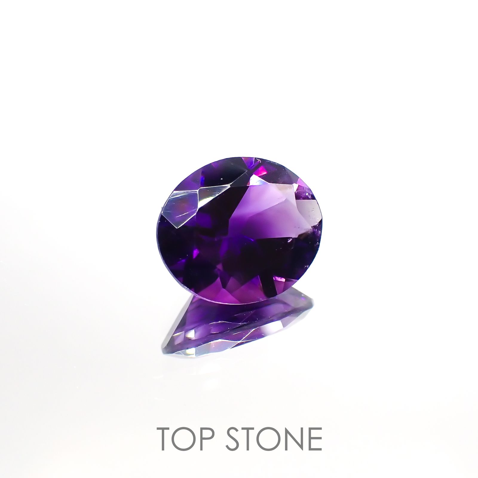 カラーシフトアメジスト(宝石名アメシスト)ブラジル/ウルグアイ産 3.73ct 識別済[220113971]12.1x10.1mm前後