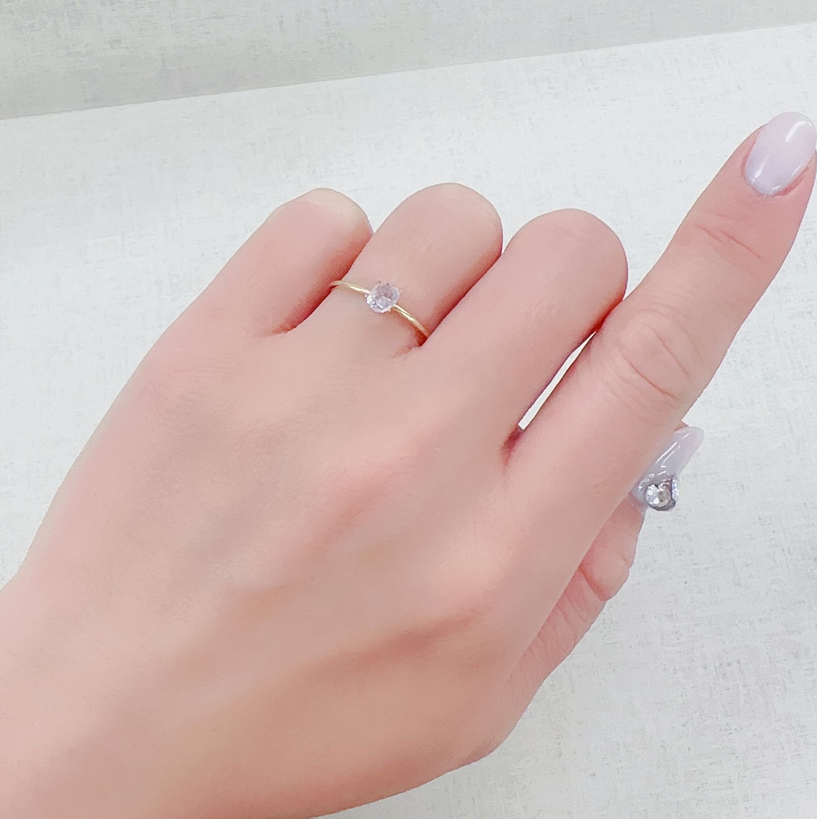 ポードレッタイト(宝石名ポードレッタイト)ビルマ産 0.304ct ソ付(彩珠)[230421438]4.9x3.9mm前後