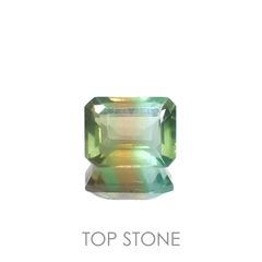 バイカラーフローライト ブラジル産 3.84ct[221119123]10x7.8mm前後