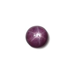 スタールビー(宝石名スター・ルビー)インド産 3.71ct 識別済[220616111]7.9x7.8mm前後