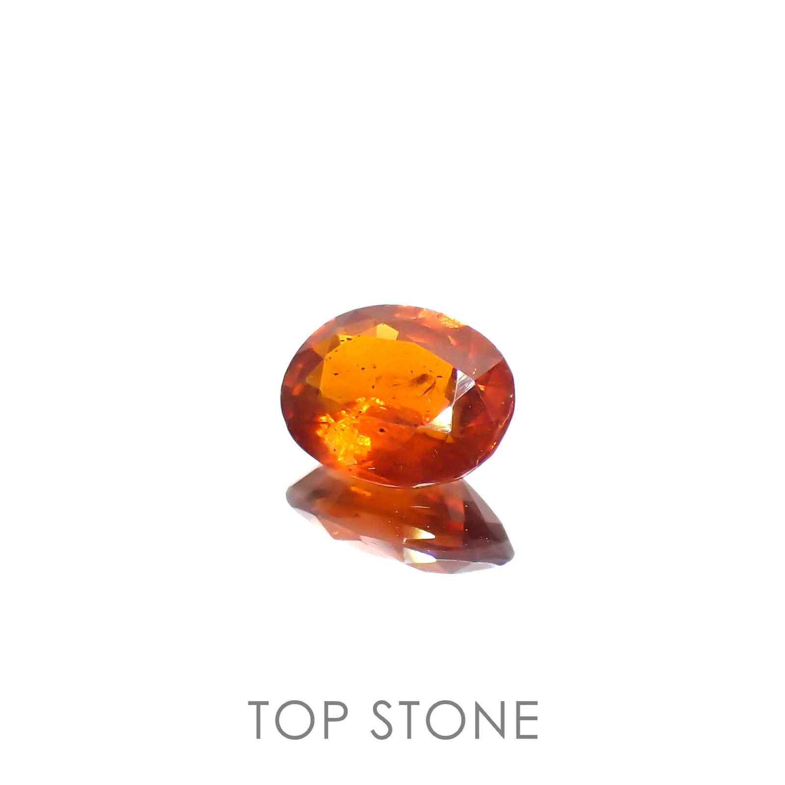 オレンジカイヤナイト ネパール産 1.87ct[230220598]8.8x6.9mm前後