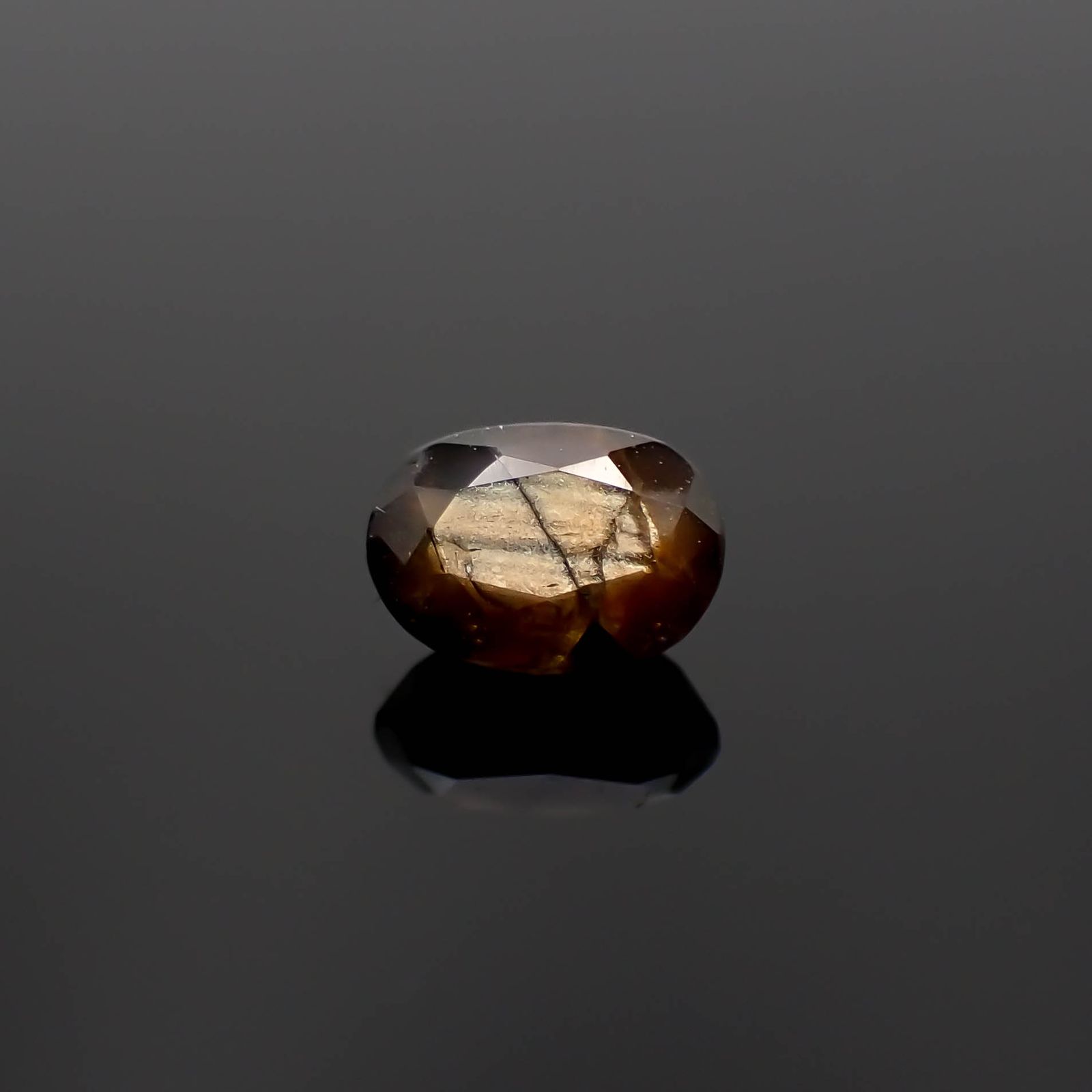 ゴールドシーンサファイア非加熱 ケニア産 1.16ct[230321324]6.6x4.7mm前後