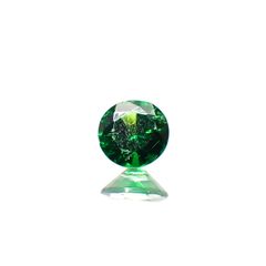 ツァボライト(宝石名グリーン グロッシュラー・ガーネット)タンザニア産 0.10ct 識別済[240226075]3x3mm前後