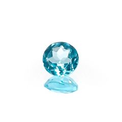 <ランダムセレクト1個販売> アパタイト ラウンドカット ブラジル産 0.25ct前後 / 4x4mm前後 [20074206-PAC]