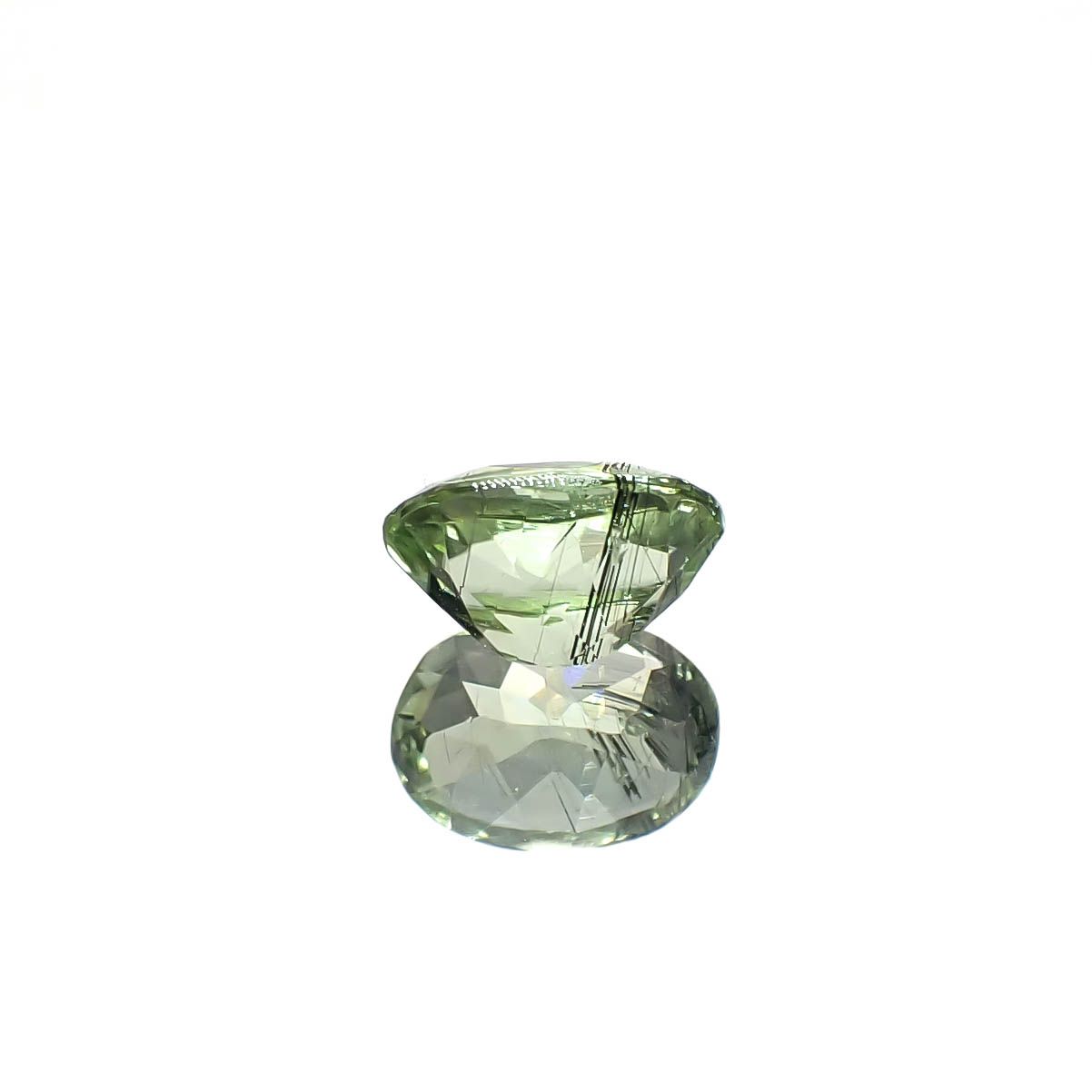 ルドウィジャイトインペリドット パキスタン産 1.57ct[240728520]8.2x6mm前後