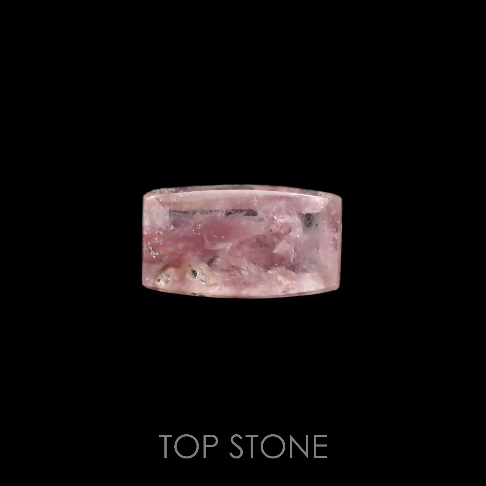 レピドライトインクォーツ ブラジル・ミナスジェライス州産 7.33ct[220917754]16.6x9.5mm前後