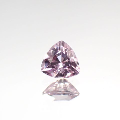 ピンクダイアスポア(宝石名ダイアスポア) アフガニスタン産 0.37ct 識別済[210912430]4.4×4.4mm前後