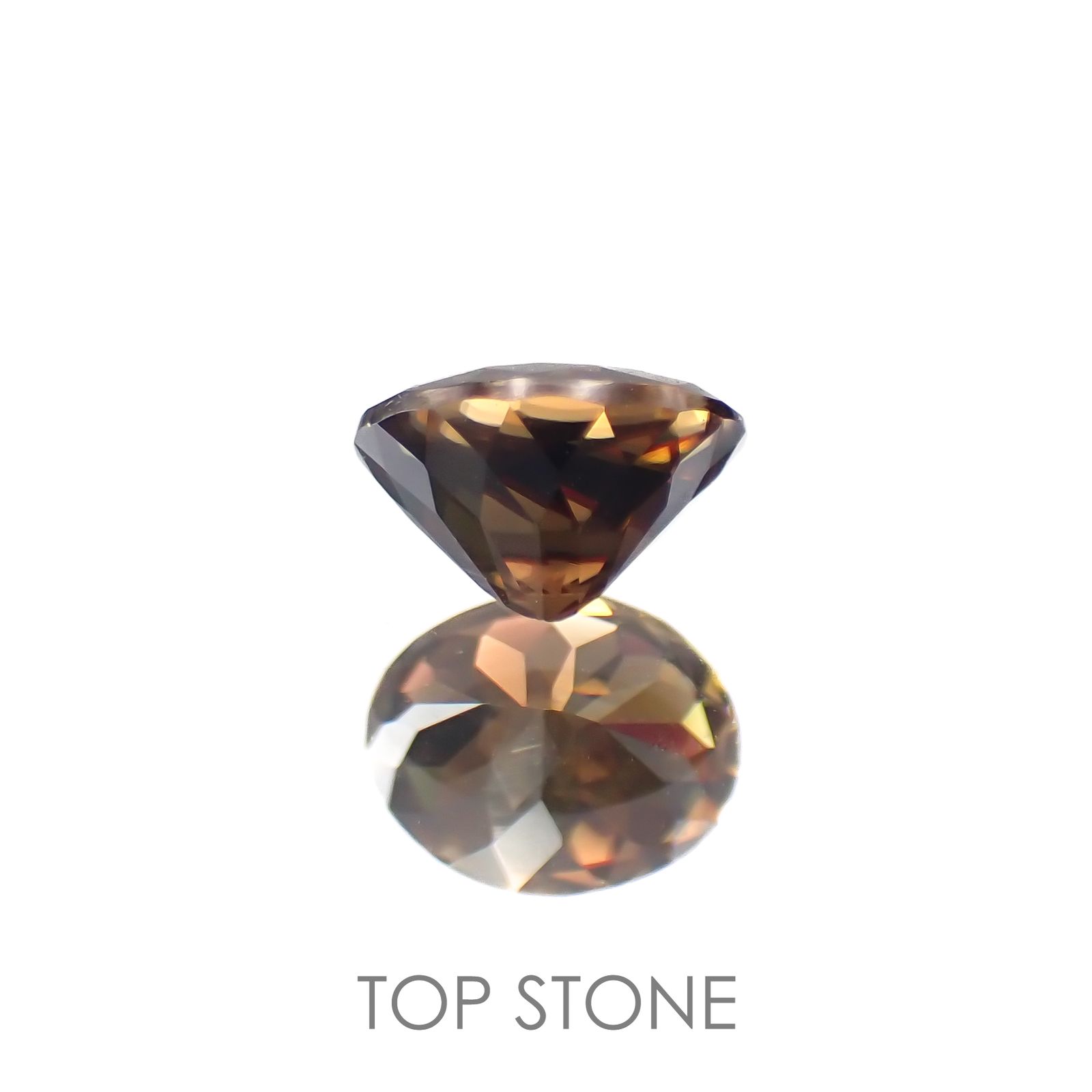 キャシテライト(宝石名キャシテライト)ボリビア産 1.425ct ソ付(彩珠)[221018672]6x4.8mm前後
