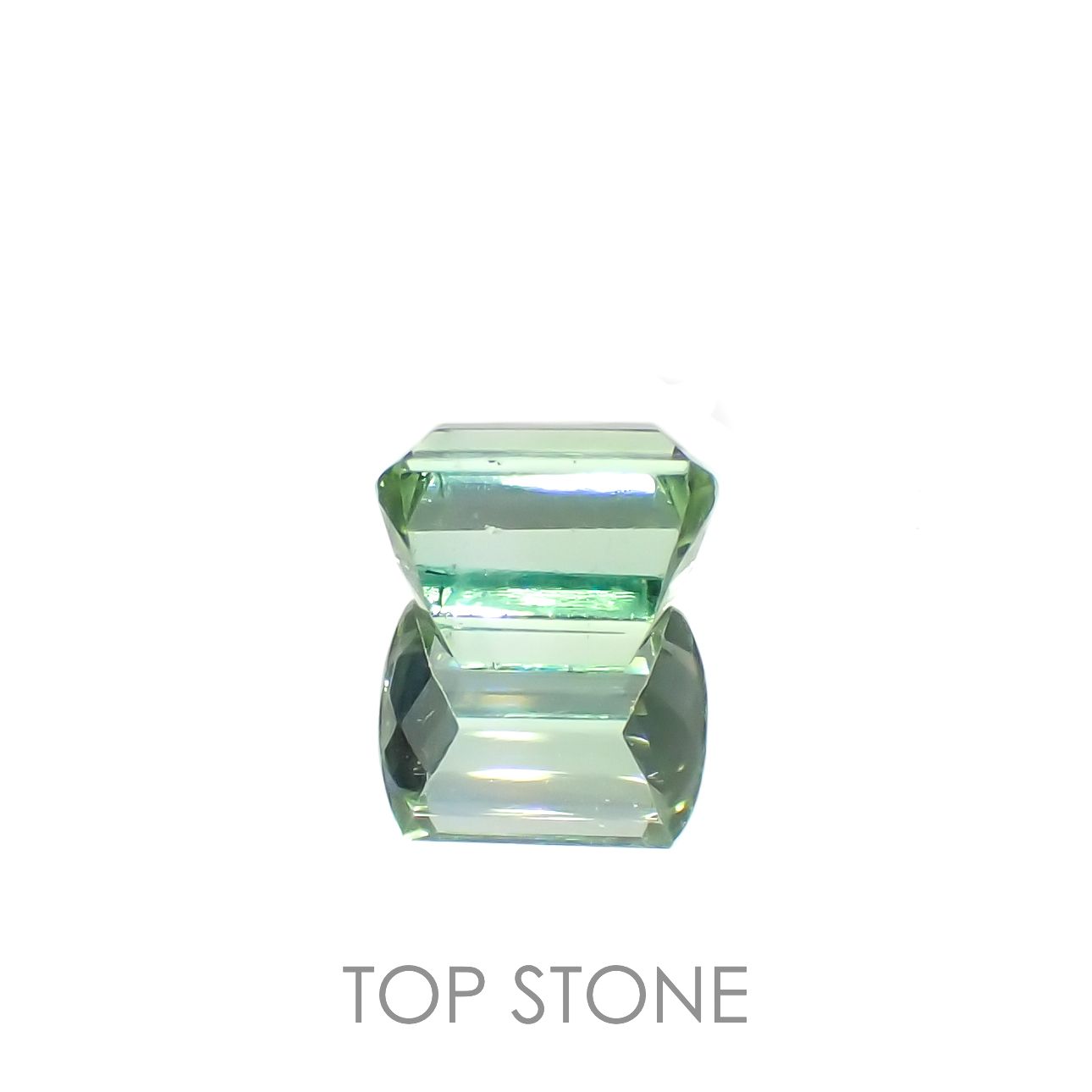 ミントトルマリン(宝石名トルマリン)アフガニスタン産 1.27ct 識別済[230320979]6.7x4.9mm前後