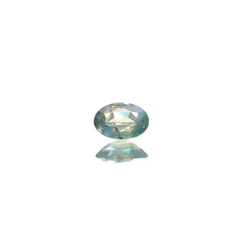 アレキサンドライトキャッツアイ ブラジル・ミナスジェライス州ヘマチタ鉱山産 0.089ct[240527428]3.3x2.4mm前後