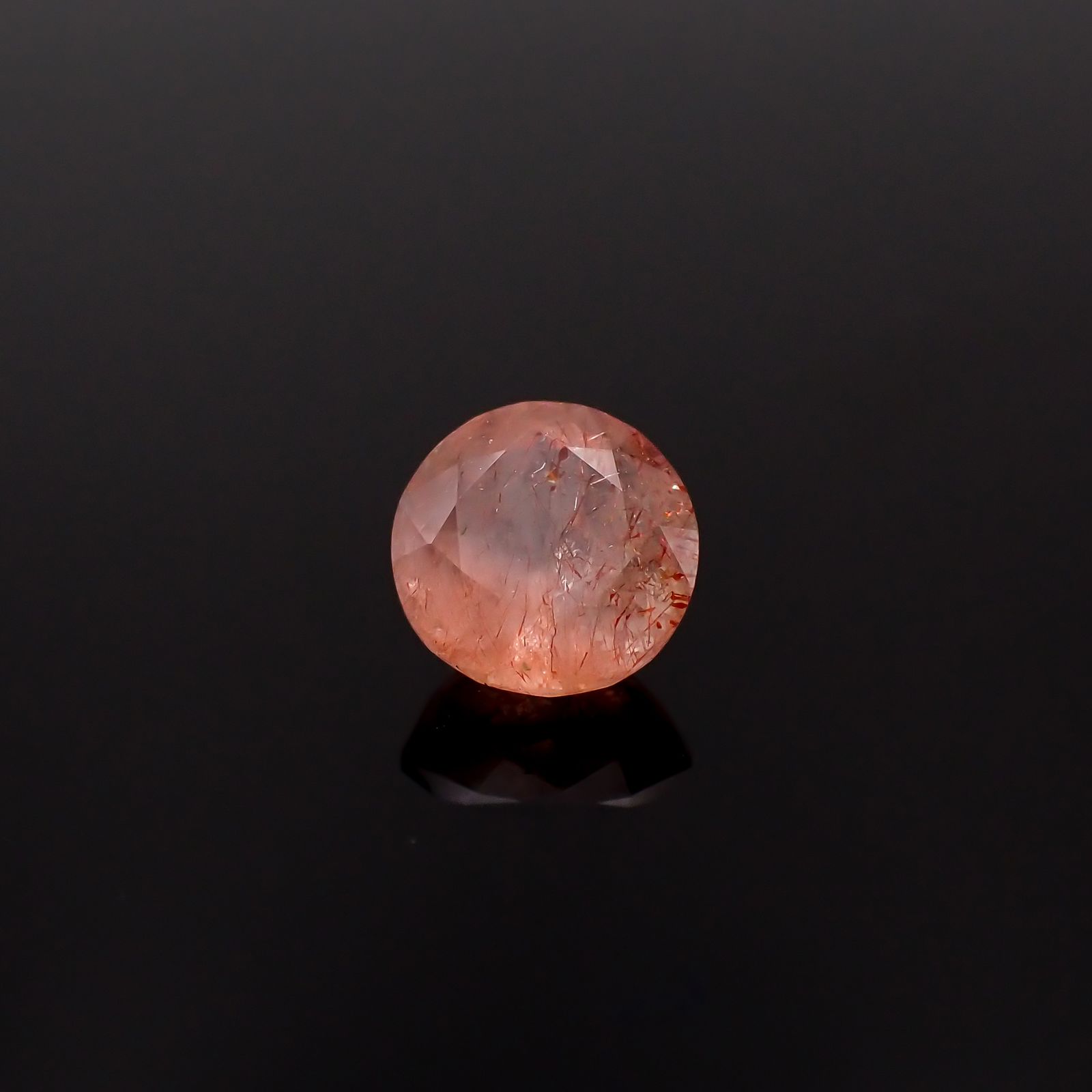 ストロベリークォーツ カザフスタン産 0.75ct[240125498]5.8x5.8mm前後