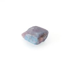 バイカラーパライバトルマリン 原石 ブラジル産 3.86ct[220516005]10.2x10.2mm前後