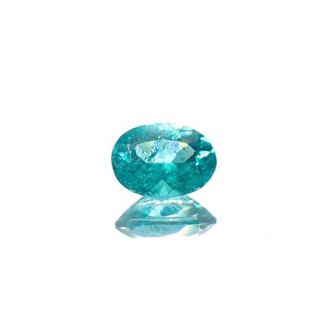 パライバトルマリン ブラジル産 0.19ct / 4.4x3.1mm前後 [221018790]