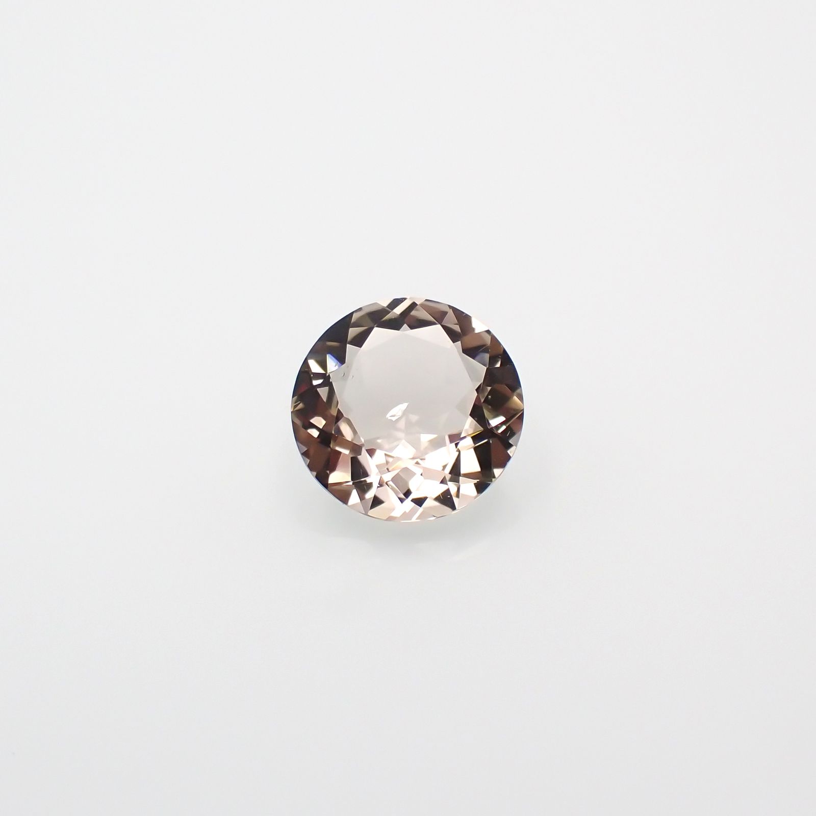 含バリウム・サニディン(宝石名サニディン)ドイツ産 1.66ct 識別済[231224972]8.4x8.4mm前後