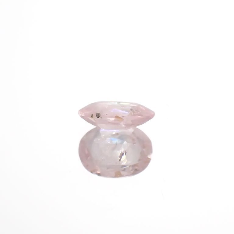 ピンクグロッシュラーガーネット  ミャンマー産 1.09ct[230220345]7.5x6mm前後