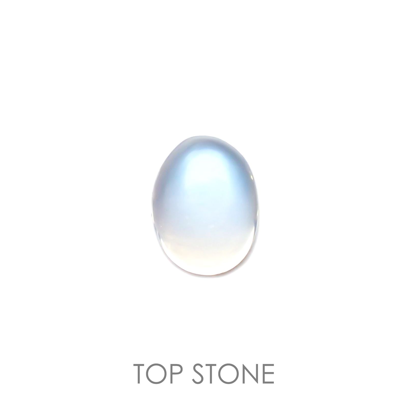 ムーンストーン(宝石名ムーンストーン)インド/スリランカ産 1.22ct 識別済[211113661]7.7x5.9mm前後