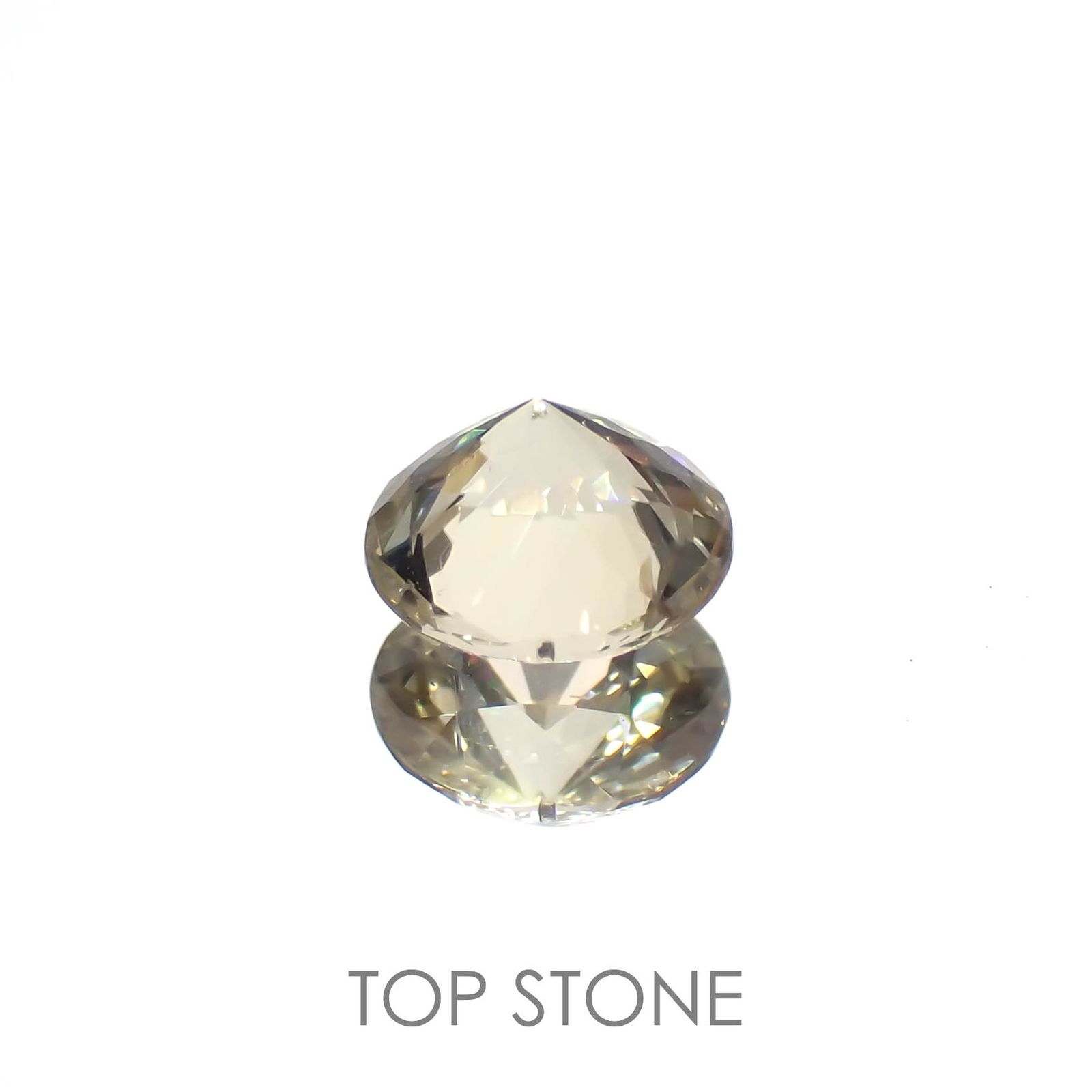 イエロースキャポライト(宝石名イエロー・スキャポライト)タンザニア産 0.43ct 識別済[221219401]5x5mm前後
