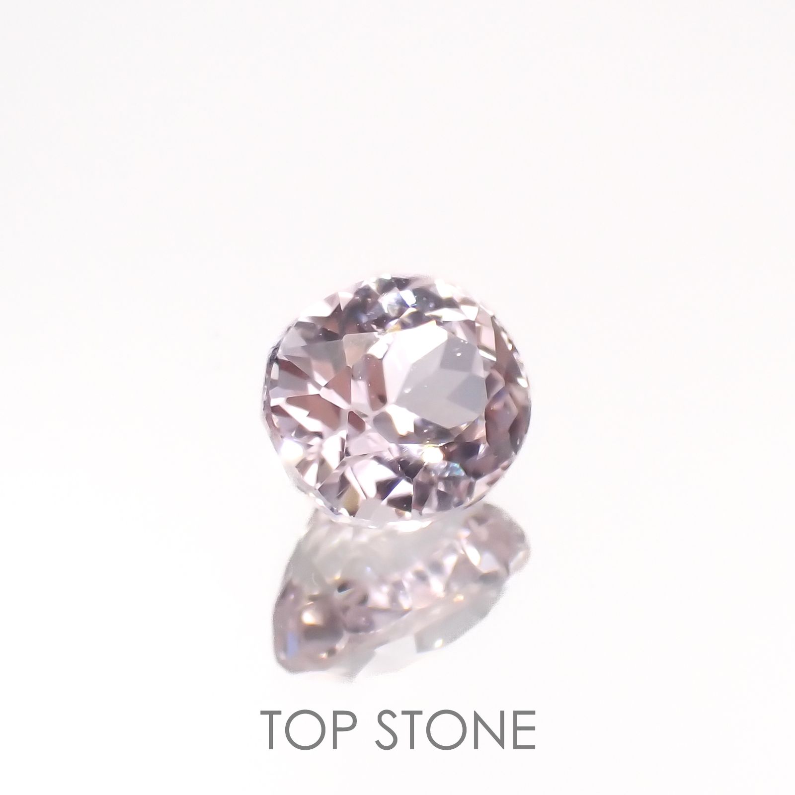 クンツァイト アフガニスタン産 1.72ct[221219609]7.3x6.4mm前後