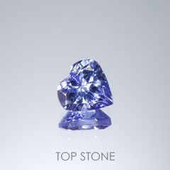 タンザナイト(宝石名タンザナイト)タンザニア産 0.53ct 識別済[220516050]5.2x5.2mm前後