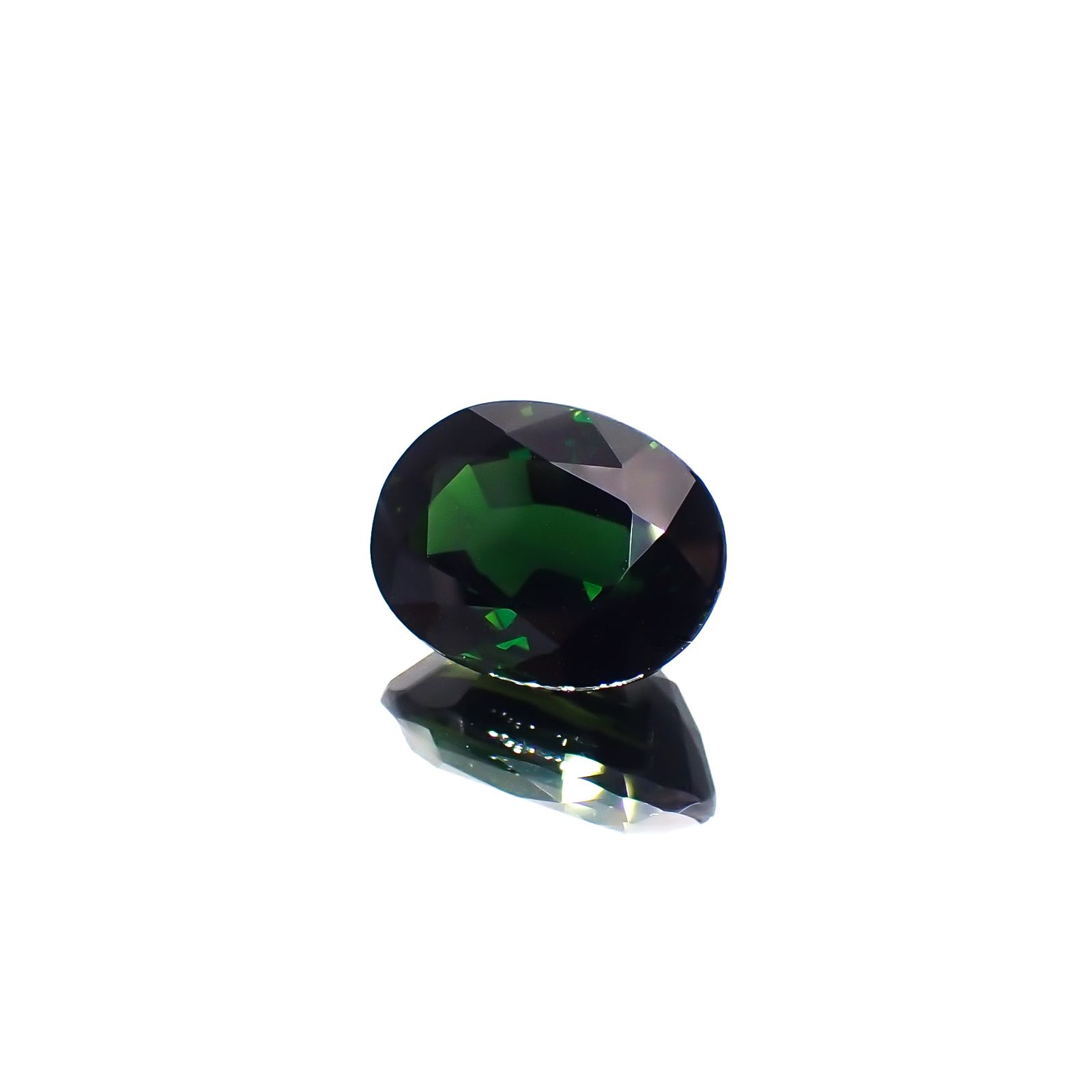 カラーチェンジクロムトルマリン(宝石名クロム・トルマリン(カラーチェンジ・タイプ))タンザニア産 6.181ct ソ付(日独)[231024040]13.27x9.87mm前後