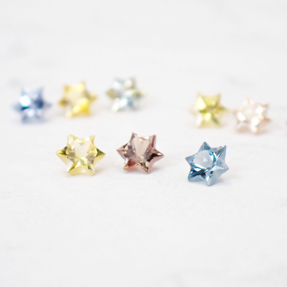 ’26 7月7日（火）新着 | サファイア六角星(六芒星)カット