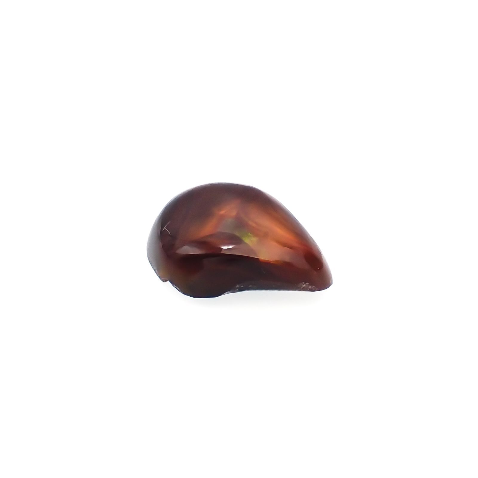 ◇フリーフォーム◇ファイヤーアゲート メキシコ産 5.67ct[220917774]15.3x11.4mm前後