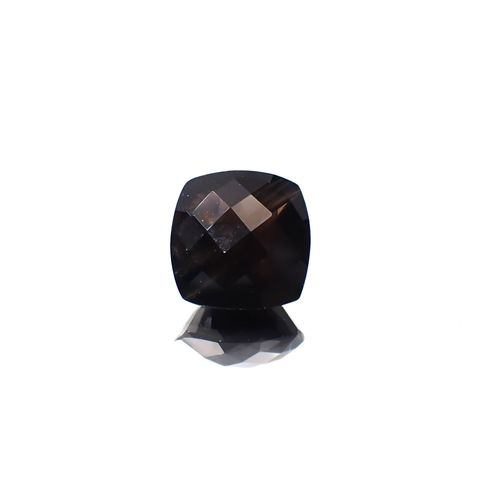 ◇チェッカーカット◇モリオン チベット産 2.93ct[240427378]9x9mm前後